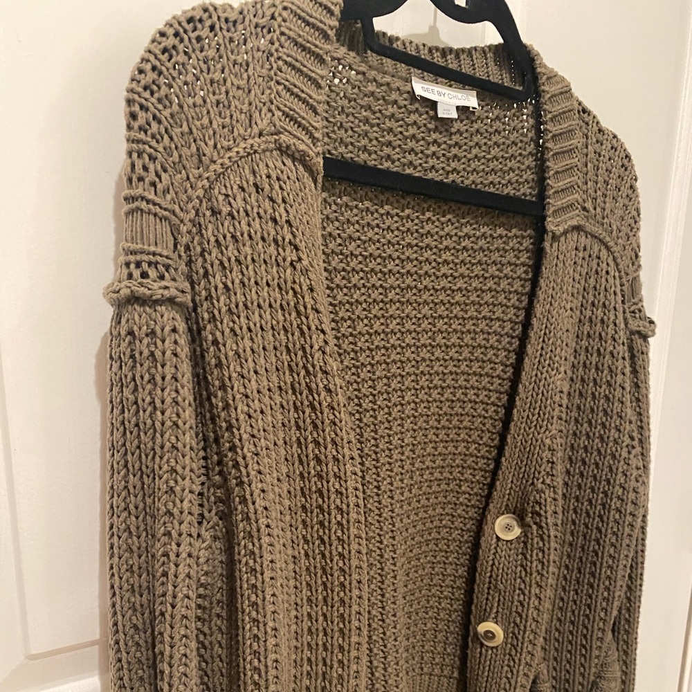 See by Chloe   sweater, size 4 USA. Gently used, very good condition.